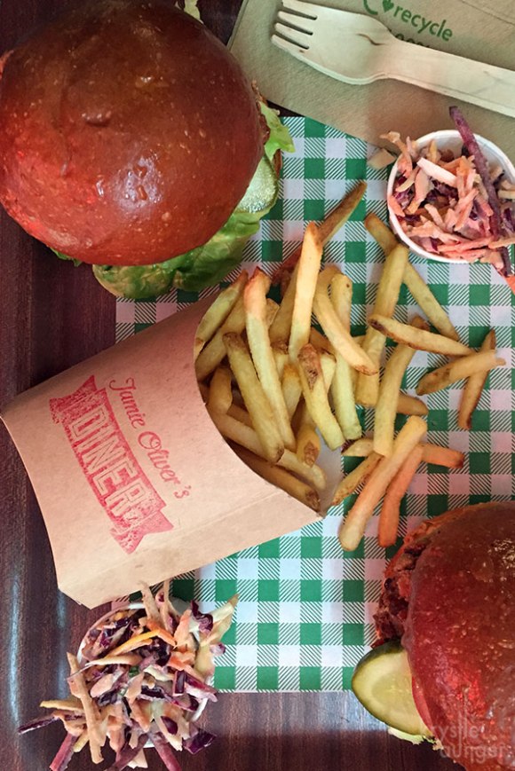 Jamie Oliver has a fast food restaurant! It's delicious.